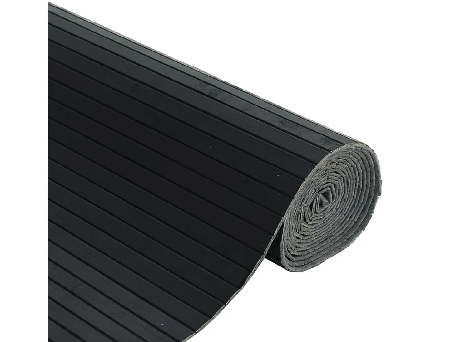 Tabique divisorio negro 165x250 cm bambú