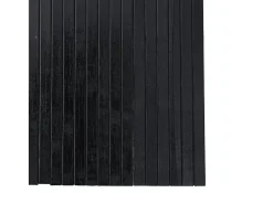 Tabique divisorio negro 165x250 cm bambú
