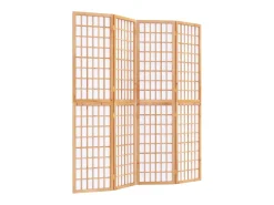 Tabique plegable 4 paneles 160x170 cm