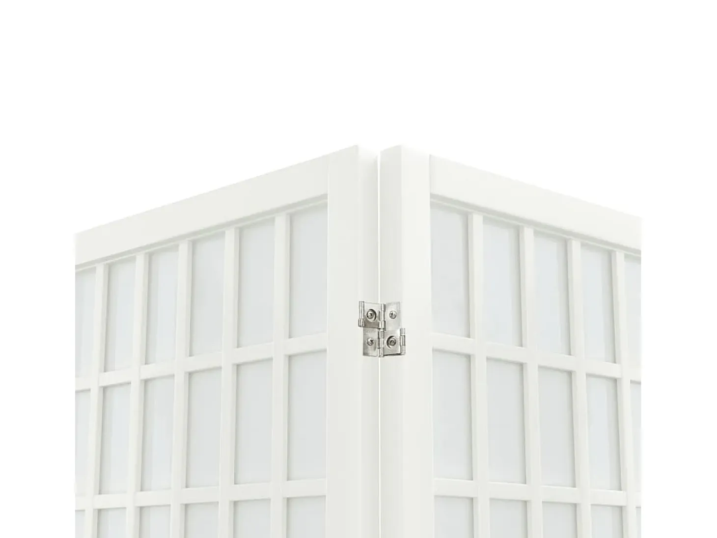 Tabique plegable 6 paneles 240x170 cm Blanco