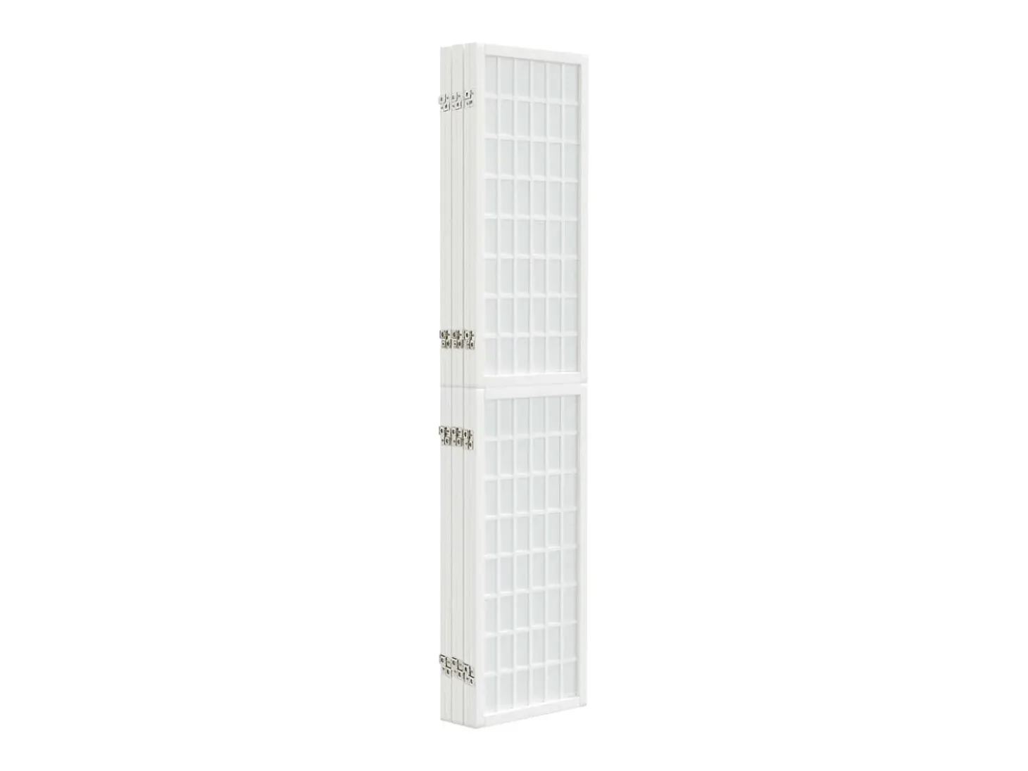 Tabique plegable 6 paneles 240x170 cm Blanco