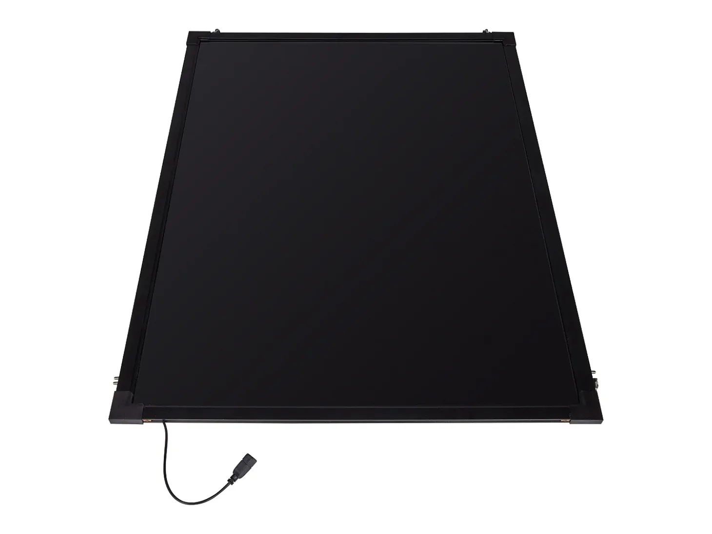 Tablero de Escritura de Mensajes a LED SucceBuy 59,8 x 79,8 cm Tablero Negro Borrable Iluminado