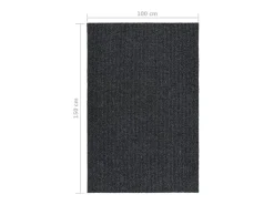 Tapiz 100x150 cm Antracita