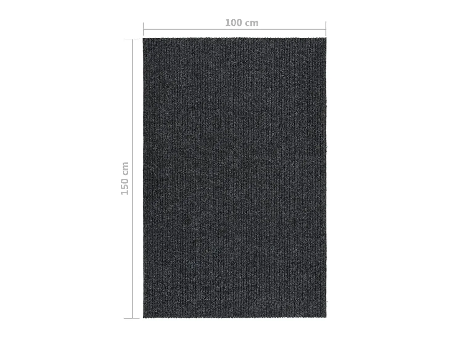 Tapiz 100x150 cm Antracita
