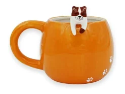 Taza Winkee con Figura de Perro