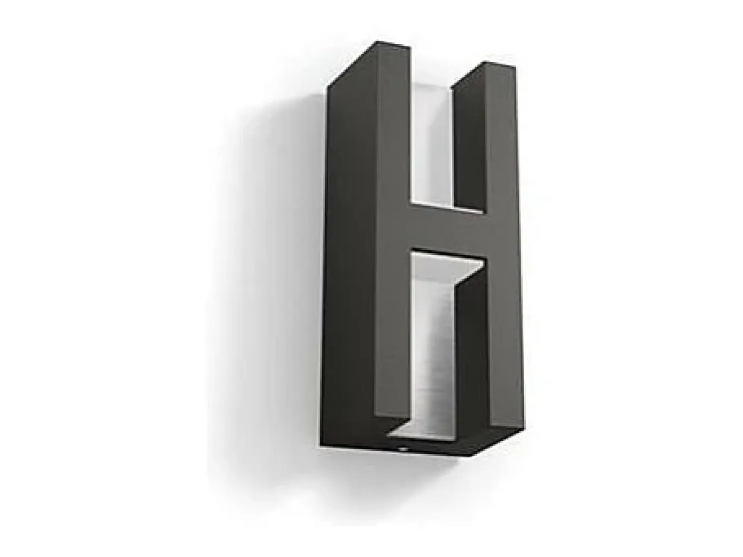 TechBrey Aplique de Pared Exterior LED Doble Iluminación Regulable 2x4.5W PHILIPS Shadow