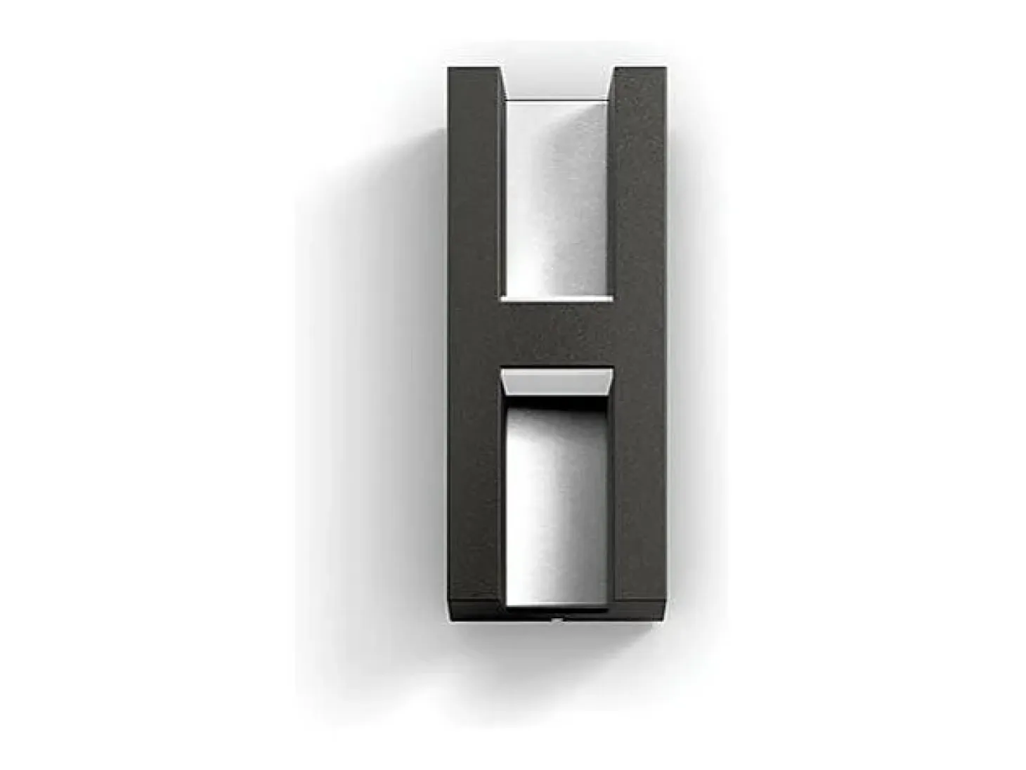 TechBrey Aplique de Pared Exterior LED Doble Iluminación Regulable 2x4.5W PHILIPS Shadow