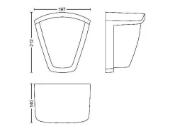 TechBrey Aplique de Pared Exterior PHILIPS Kiskadee
