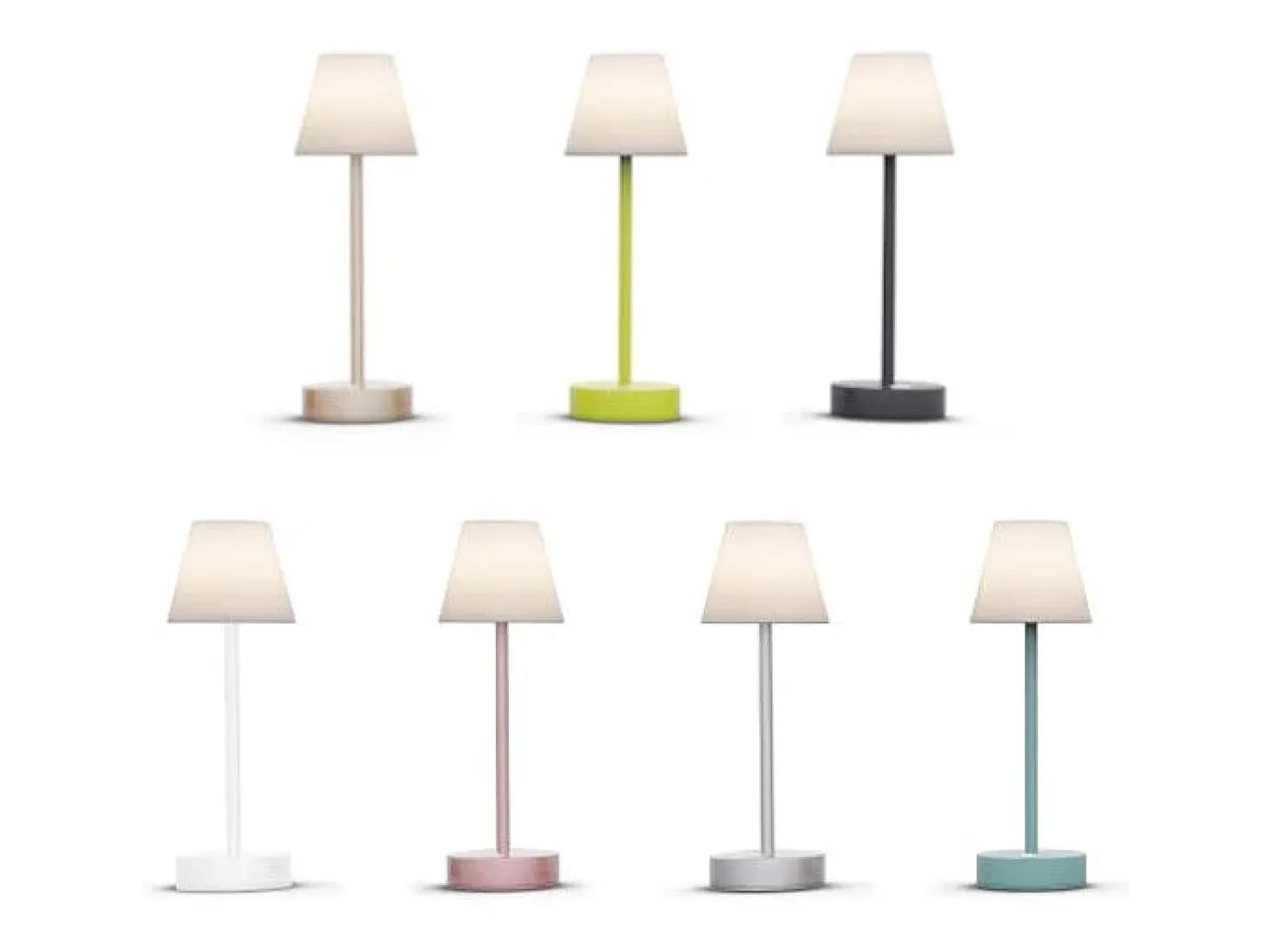 TechBrey Lámpara de Mesa LED Lola Slim 30 Battery