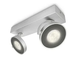 TechBrey Lámpara de Techo LED Regulable 2x4.5W PHILIPS Clockwork
