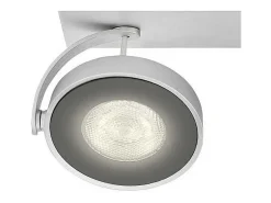 TechBrey Lámpara de Techo LED Regulable 2x4.5W PHILIPS Clockwork