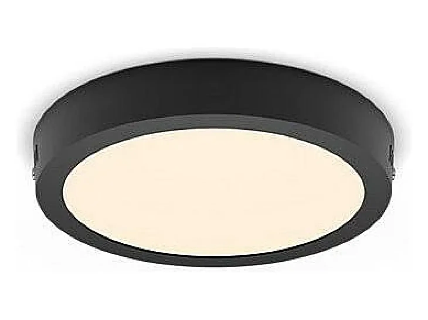 TechBrey Plafón LED Circular Negro 12W PHILIPS Magneos