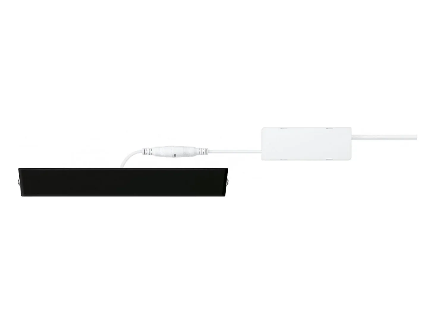 TechBrey Plafón LED Cuadrado Negro 12W PHILIPS Magneos