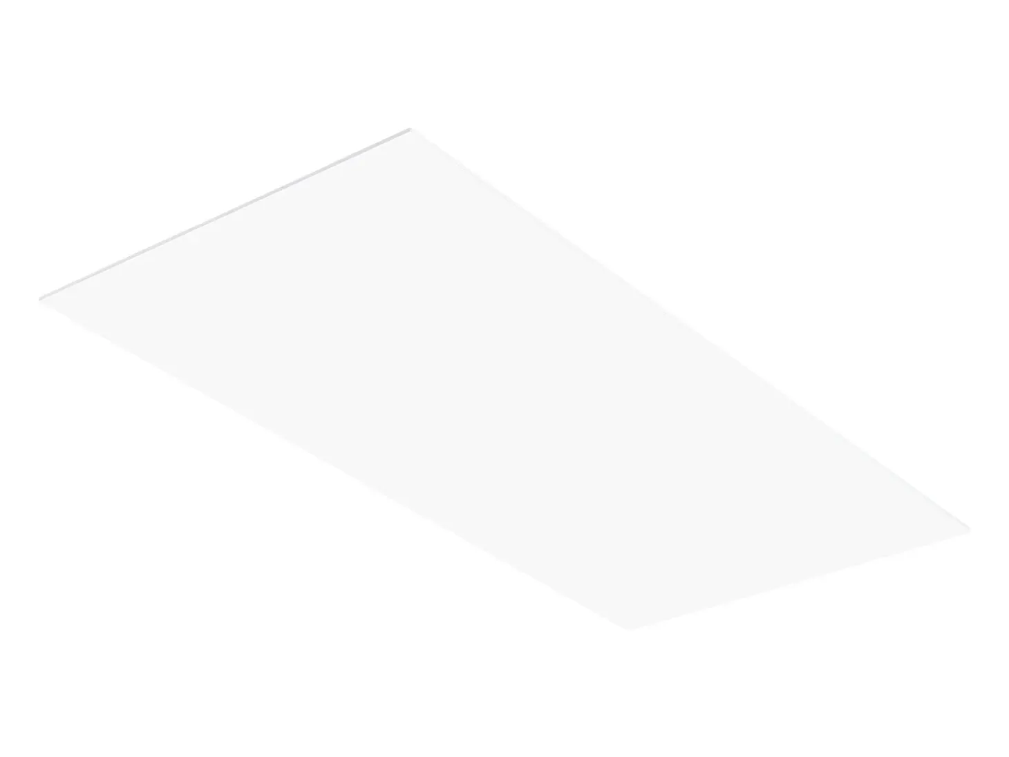 Tejas Autoadhesivas PVC SucceBuy Placas de Techo, Lote de 10, 60.96CM x 121.92CM, Espuma PVC, Anti incendio, Blanco