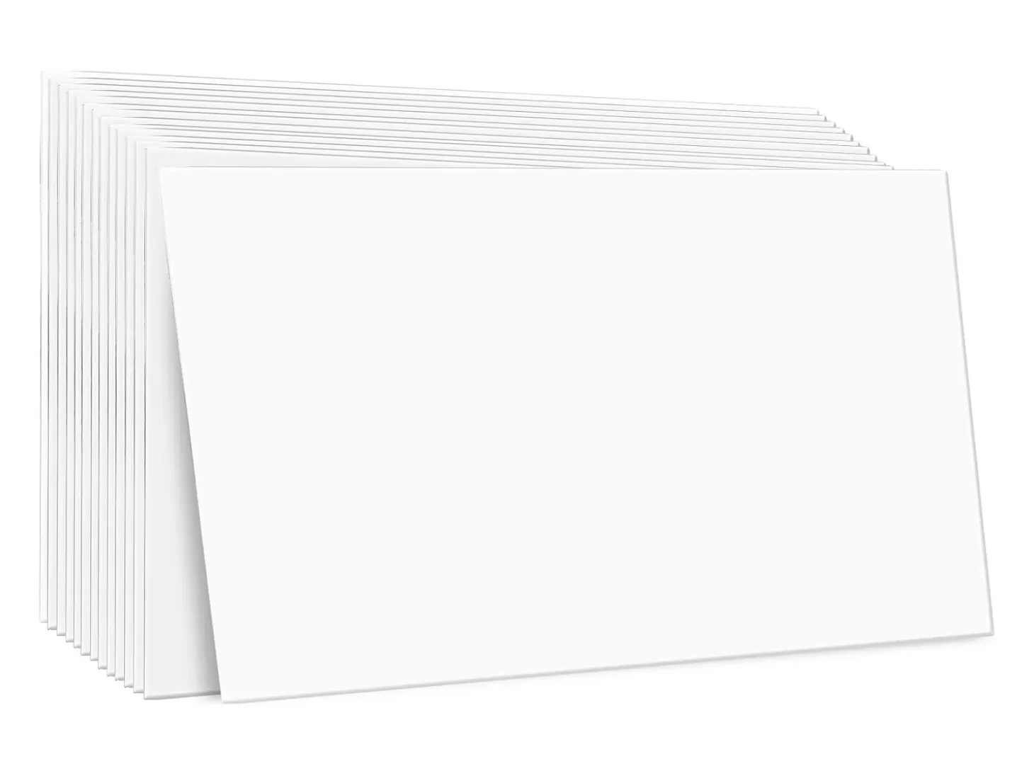 Tejas Autoadhesivas PVC SucceBuy Placas de Techo, Lote de 10, 60.96CM x 121.92CM, Espuma PVC, Anti incendio, Blanco