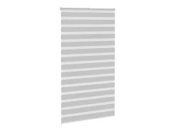 Tejido para estor cebra gris claro ancho 125,9 cm poliéster