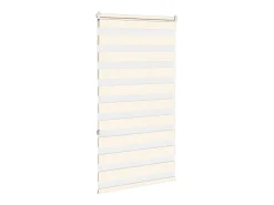 Tejido para estor cebra jaspeado beige ancho 65,9 cm poliéster