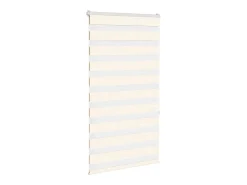 Tejido para estor cebra jaspeado beige ancho 65,9 cm poliéster