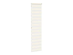 Tejido para estor cebra jaspeado beige ancho 60,9 cm poliéster