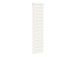 Tejido para estor cebra jaspeado beige ancho 60,9 cm poliéster