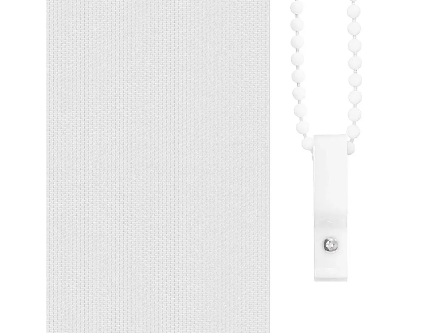 Tejido para estor enrollable opaco ancho 80,7 cm poliéster