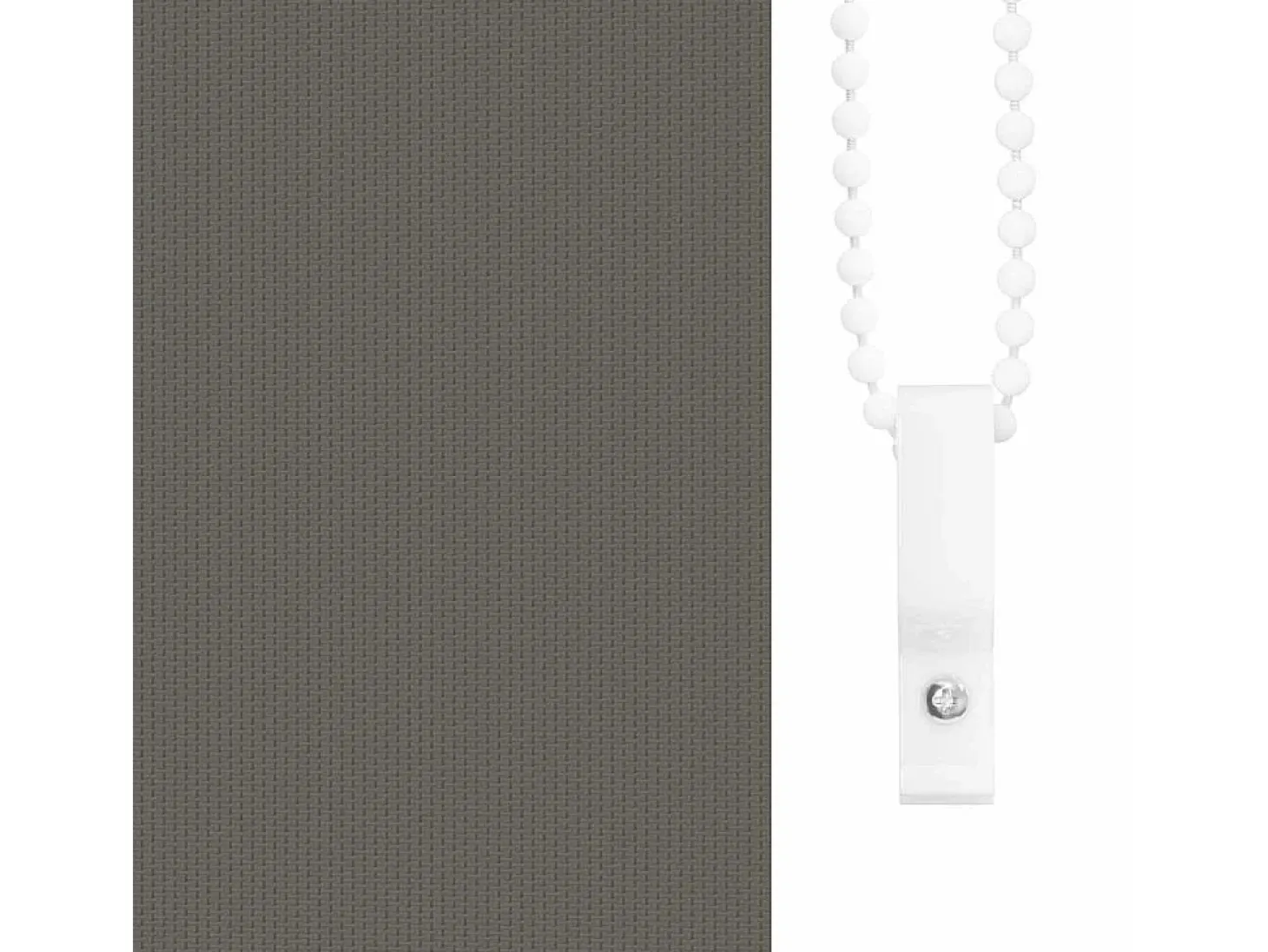 Tejido para estor enrollable opaco ancho 60,7 cm poliéster