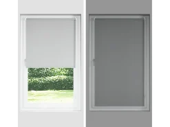 Tejido para estor enrollable opaco ancho 80,7 cm poliéster