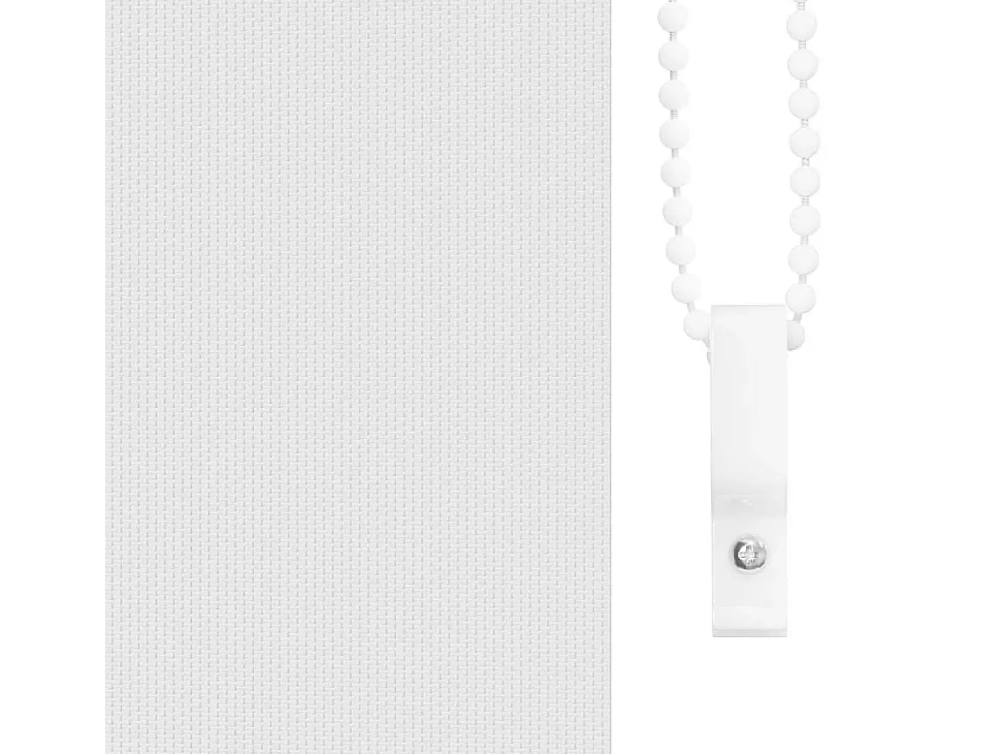 Tejido para estor enrollable opaco ancho 45,7 cm poliéster