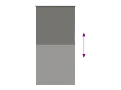Tejido para estor enrollable opaco ancho 65,7 cm poliéster