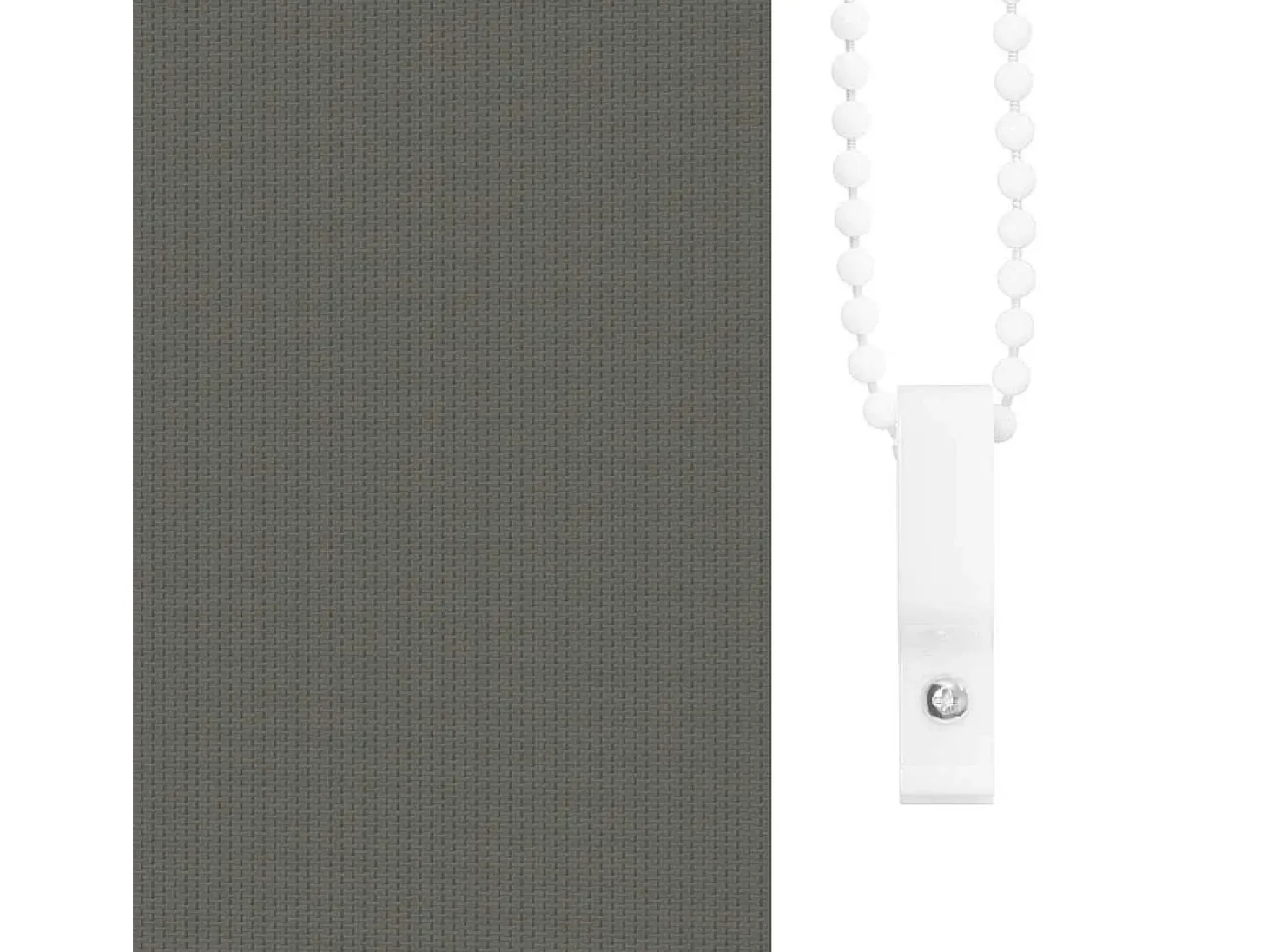Tejido para estor enrollable opaco ancho 65,7 cm poliéster