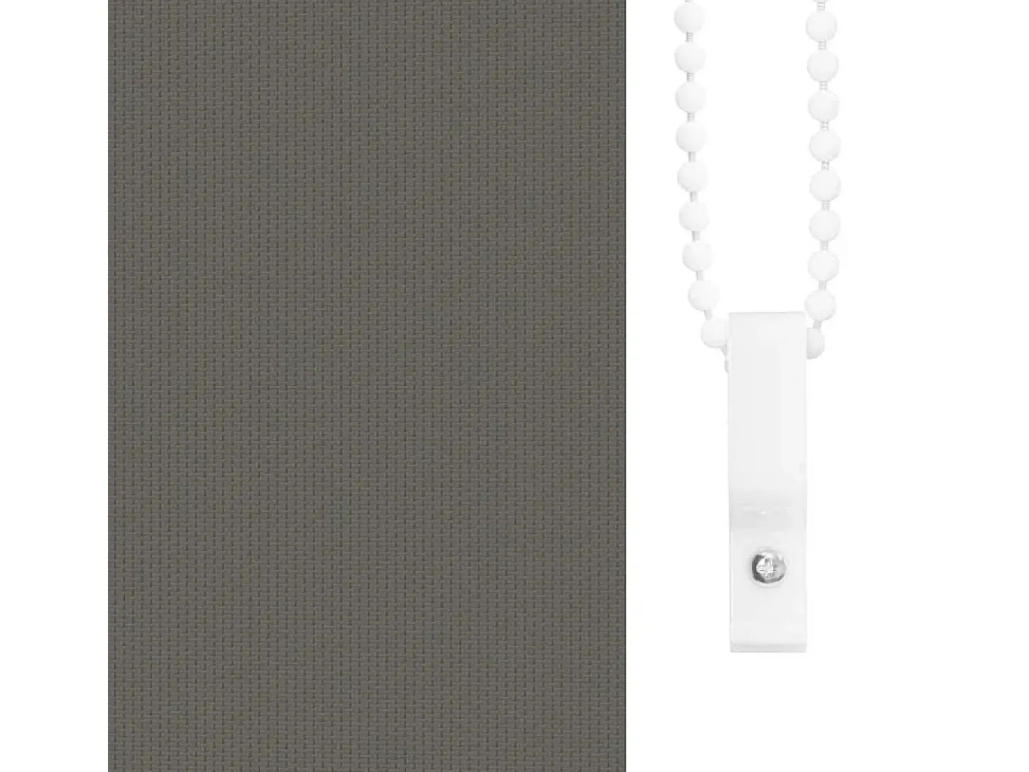 Tejido para estor enrollable opaco ancho 85,7 cm poliéster