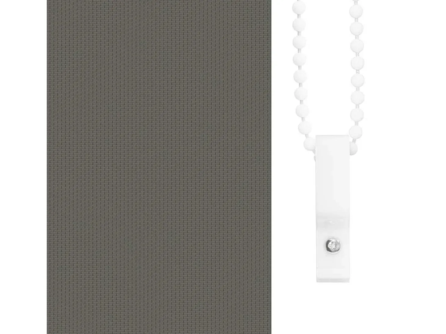 Tejido para estor enrollable opaco ancho 40,7 cm poliéster