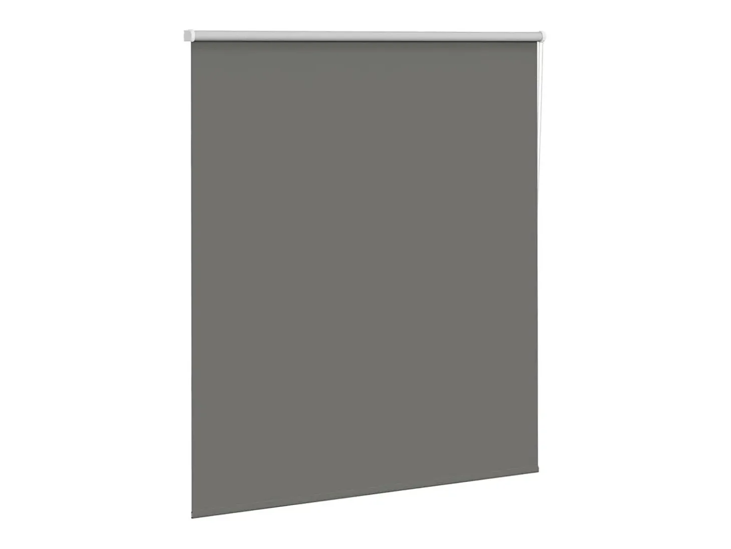 Tejido para estor enrollable opaco ancho 121,6 cm poliéster