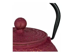 Tetera de hierro fundido Tsubaki rosa 0,6 L