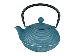 Tetera de hierro fundido Asagao azul - 0,9L