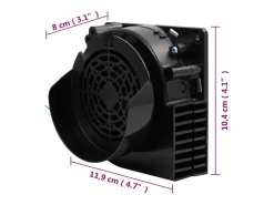 Tira de luces con 90 LED y ventilador 900 cm