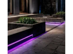 Tira LED Exterior Solar 24V DC SMD2835 60 LED/m 30m IP65 Ancho 12 mm Corte 100 cm RGB