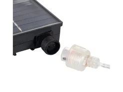 Tira LED Exterior Solar 3.7V DC 30LED/m 5m IP65 Ancho 8mm Corte cada 3cm 4000K Blanco Neutro