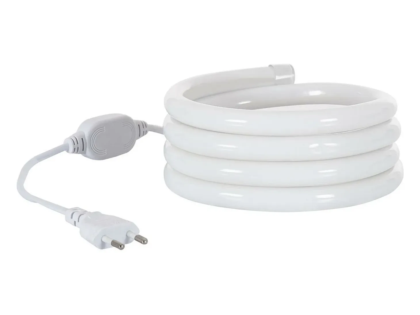 Tira LED Neón Regulable 220V Rojo Circular 360 9W/m Corte 100cm IP67 a Medida 15 m