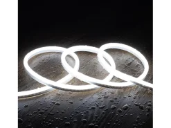 Tira LED Neón Regulable 220V BOBINA 50m SFLEX8 8W/m Corte 100cm IP65 Blanco Frío