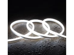 Tira LED Neón Regulable 220V BOBINA 50m SFLEX8 8W/m Corte 100cm IP65 Blanco Frío