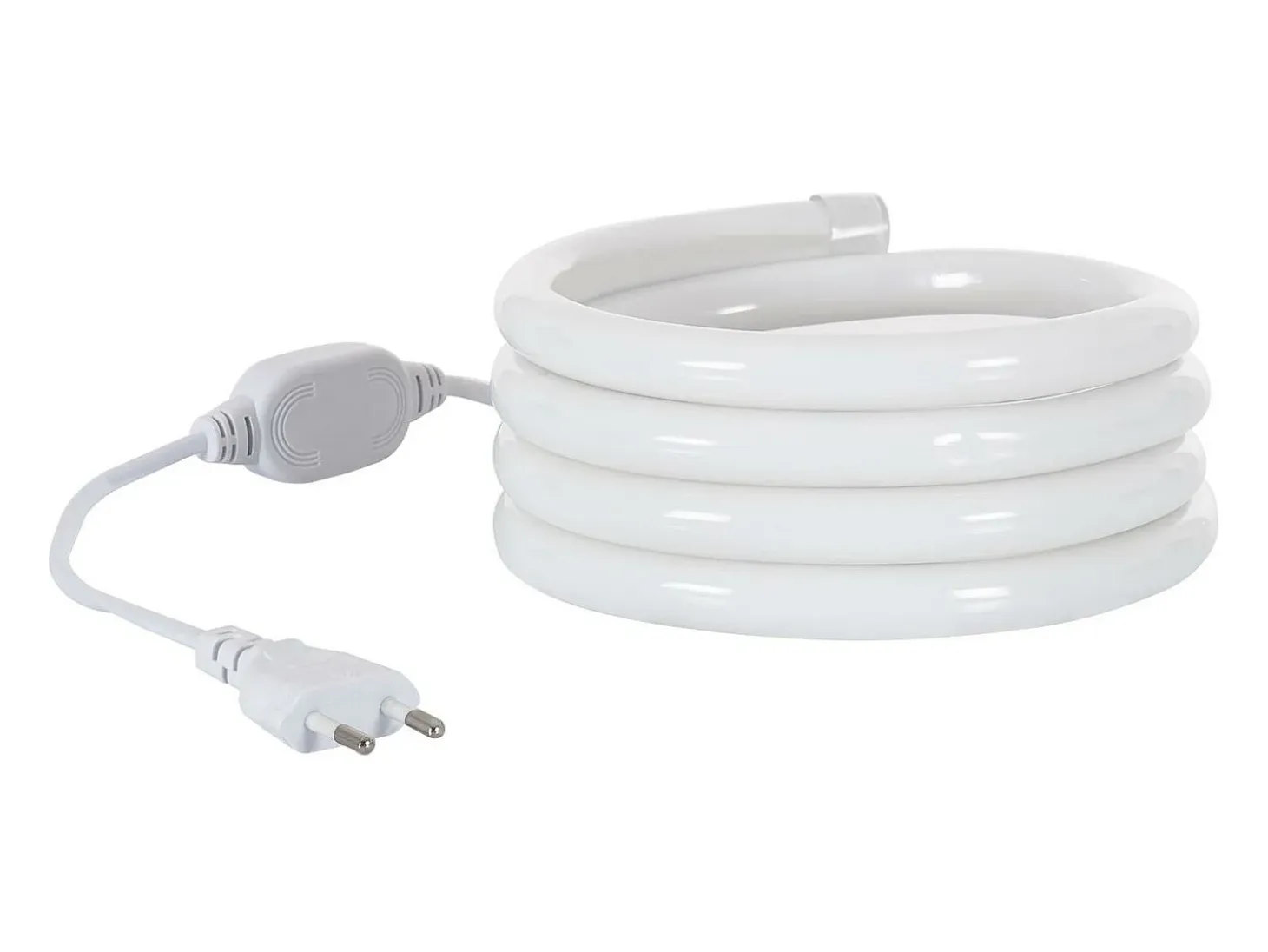 Tira LED Neón Regulable 220V Verde Circular 360 9W/m Corte 100cm IP67 a Medida 10 m