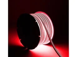 Tira LED Neón 48V Bobina 50m 8W/m Corte 5cm IP65 NFLEX6 Rojo
