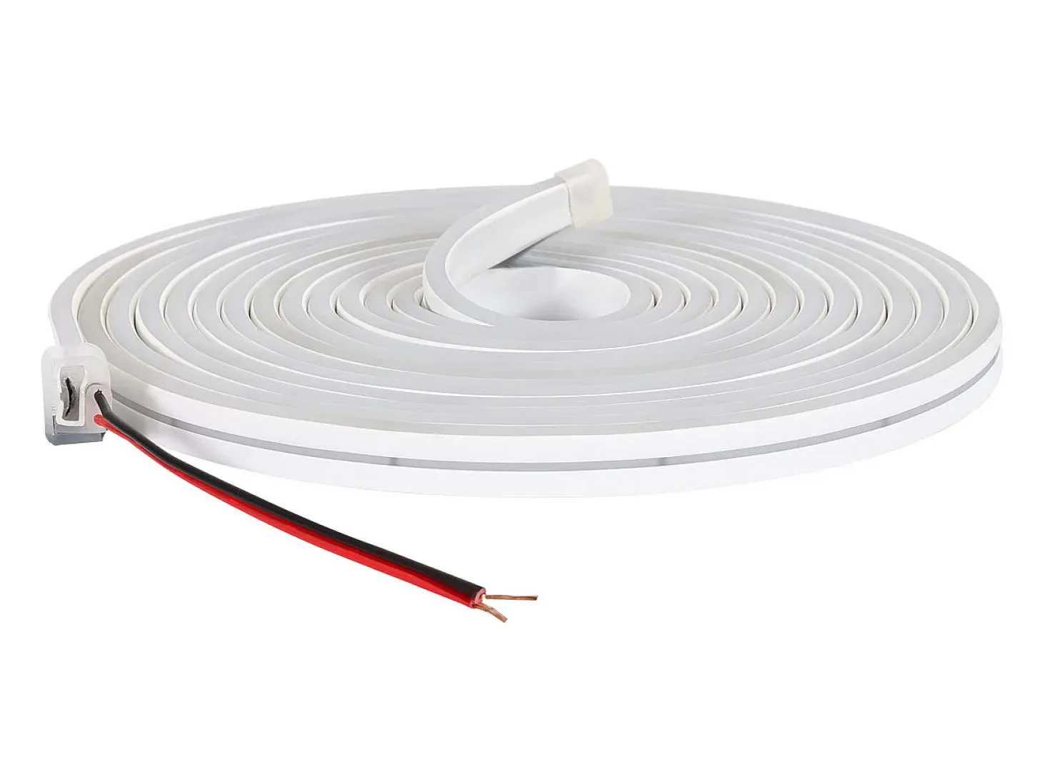 Tira LED Neón 24V 9.5W/m Corte 5cm IP65 NFLEX6 a Medida Blanco Neutro 3 m