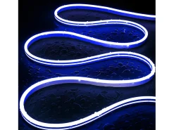 Tira LED Neón 24V 8W/m FreeCut IP65 NFLEX6 a Medida Azul 5 m