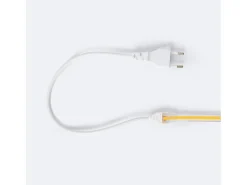 Tira LED Regulable 220V COB Autorrectificada 560 LED/m 14W/m 1250lm/m SILICONE FLEX IC-2P Ancho 10mm Corte 10cm IP65 a Medida 4000K Blanco Neutro 15 m