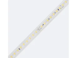 Tira LED Regulable 220V SMD 120 LED/m Color 8.5W/m Ancho 12mm Corte 20cm IP65 a Medida Rojo 3 m