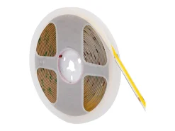 Tira LED 24V COB 320 LED/m Bobina 20m 11W/m 1100lm/m Ancho 8mm Corte 10cm IP20 CRI90 5000K Blanco Frío
