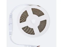 Tira LED 24V SMD 120 LED/m 5m 16W/m 2000lm/m High Lumen Ancho 8mm Corte 5cm IP20 6000K Blanco Frío