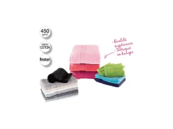 Toalla de baño Atmosphera Algodón Blanco 450 g/m² (50 x 90 cm)